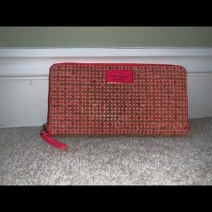 Kate Spade New York Floral Cork Lacey Wallet